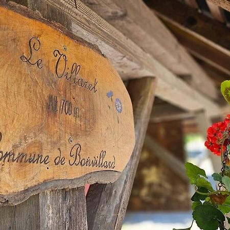 Вилла Le Banc Des Seilles Bonvillard Экстерьер фото